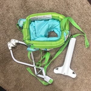 Green and Blue Baby Jumper